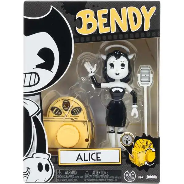 Bendy and the Ink Machine Wave 3 Alice Action Figure [Projector Stand & Microphone]
