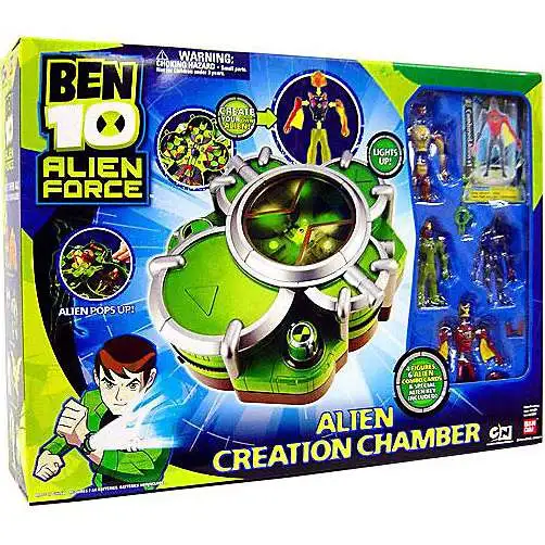 Ben 10 Alien Force Alien Creation Chamber Playset [Green, Damaged Package]