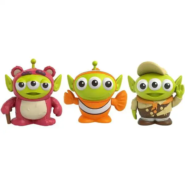 Disney / Pixar Toy Story Alien Remix Lotso, Nemo & Russell 3-Inch Mini Figure 3-Pack [Damaged Package]