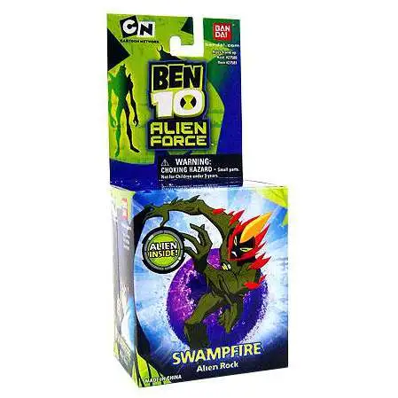 Ben 10 Alien Force Alien Rock Swampfire 1-Inch Mini Figure