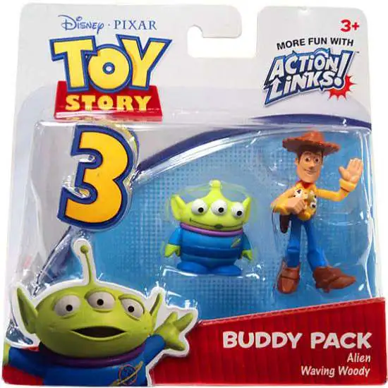 Toy Story 3 Action Links Buddy Pack Communicator Buzz Lightyear Jessie ...