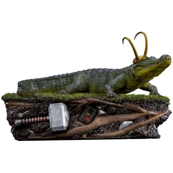 Marvel Alligator Loki Diorama Statue
