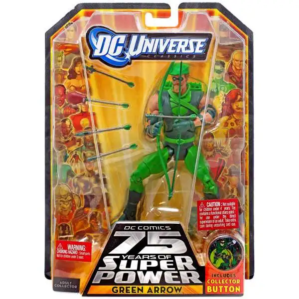 DC Universe 75 Years of Super Power Classics Green Arrow Action Figure