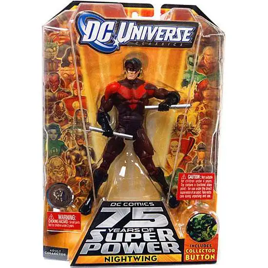 DC Universe 75 Years of Super Power Classics Nightwing Action Figure [Red & Black]