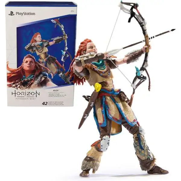 Playstation Horizon Forbidden West Aloy Deluxe Action Figure [Nora Huntress Outfit]