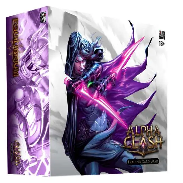Alpha Clash TCG Trading Card Game Equilibrium Booster Box [24 Packs]