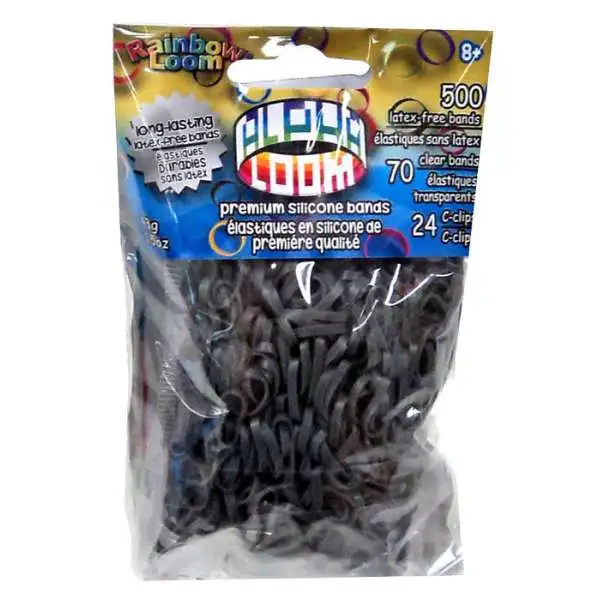 Rainbow Loom Alpha Loom Gray Rubber Bands Refill Pack [500 Count]