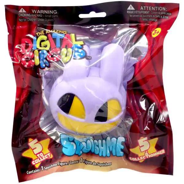 The Amazing Digital Circus Squishme Squishies Jax Squeeze Toy