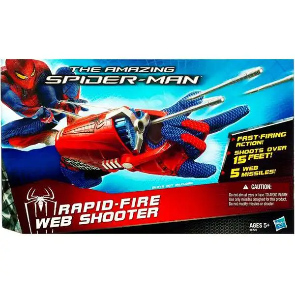 Marvel The Amazing Spider-Man Rapid Fire Web Shooter Roleplay Toy [Damaged Package]