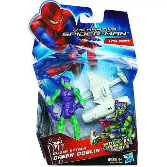 Marvel The Amazing Spider-Man Comic Series Glider Attack Green Goblin Action Figure