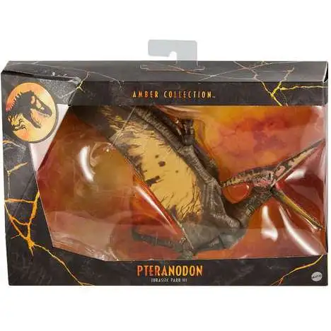 Jurassic Park Amber Collection Pteranodon Action Figure [Damaged Package]