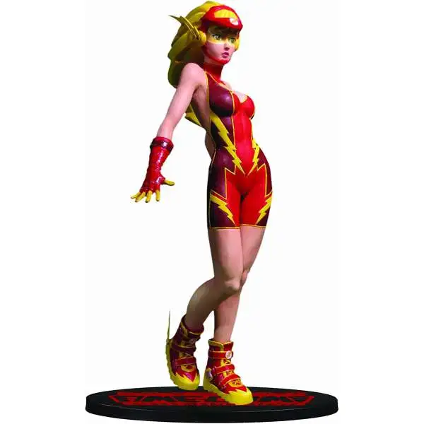 DC Ame-Comi Heroine Series Jesse Quick as The Flash 9-Inch PVC Statue [Damaged Package]