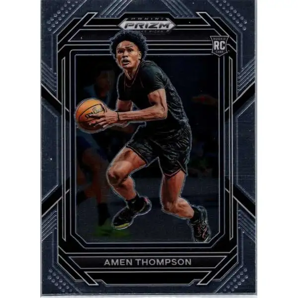 NBA 2023 Panini Prizm Draft Picks Amen Thompson #4 [Rookie]