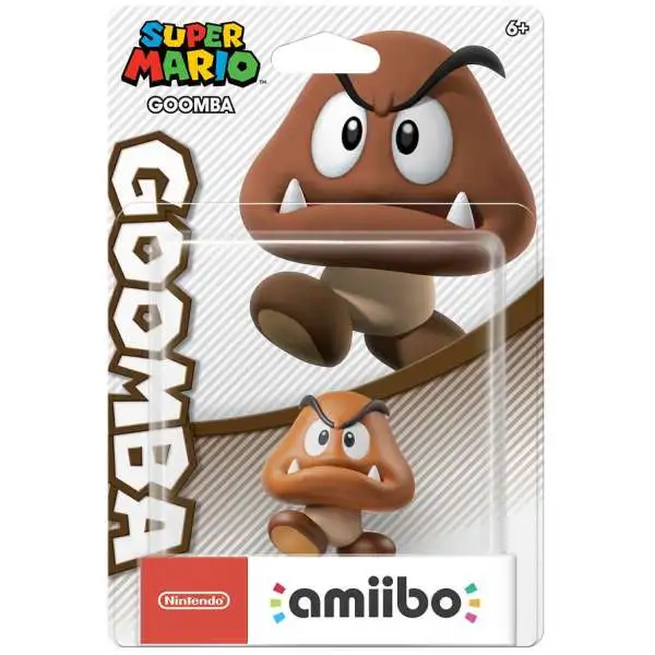 Nintendo Super Mario Amiibo Goomba Mini Figure