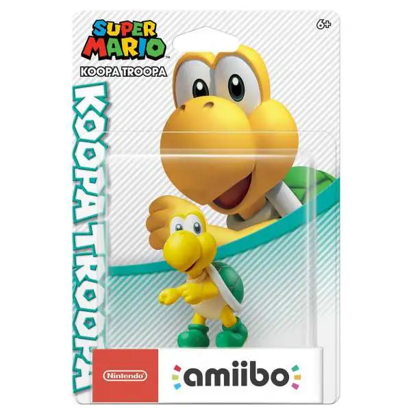 Nintendo Super Mario Amiibo Koopa Troopa Mini Figure