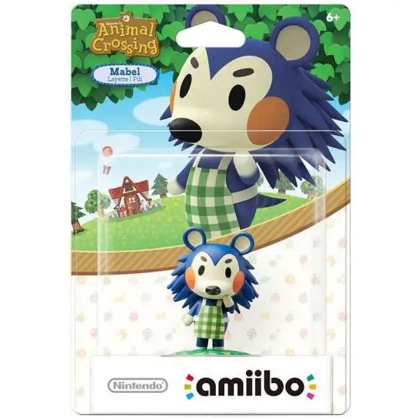 Nintendo Animal Crossing Amiibo Mabel Mini Figure