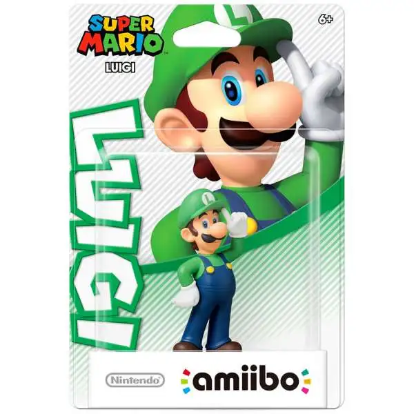 Nintendo Super Mario Amiibo Luigi Mini Figure