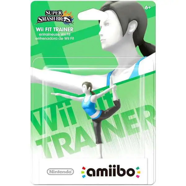 Nintendo Amiibo Wii Fit Trainer Mini Figure