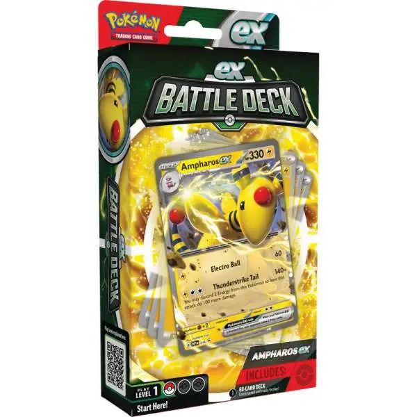 Pokemon Trading Card Game Ampharos ex Battle Deck [60 Cards] (Pre-Order ships May)
