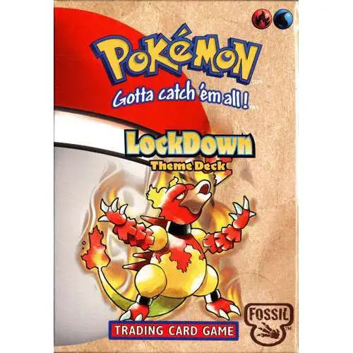 Pokemon Fossil Lockdown Theme Deck