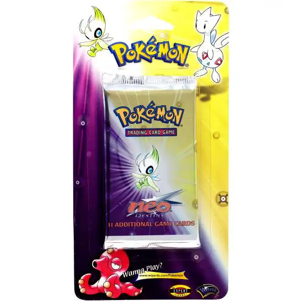 Pokemon Trading Card Game Neo Destiny BLISTER Booster Pack [11 Cards, RANDOM Cover Art On Pack]