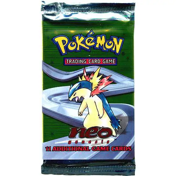 pokemon tcg gameboy booster packs Neo Genesis Pack 11 Cards Wizards of the Coast including ultra NEW Pokémon Origin Eif Gameboy