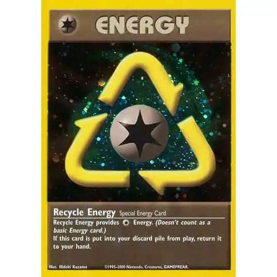 Pokemon Trading Card Game Promo Rare Holo Recycle Energy