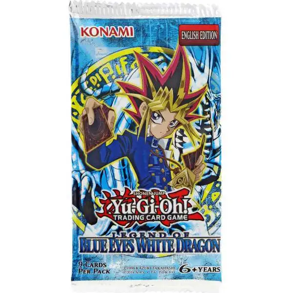 YuGiOh Legend of Blue Eyes White Dragon (Unlimited) Booster Pack [9 Cards]