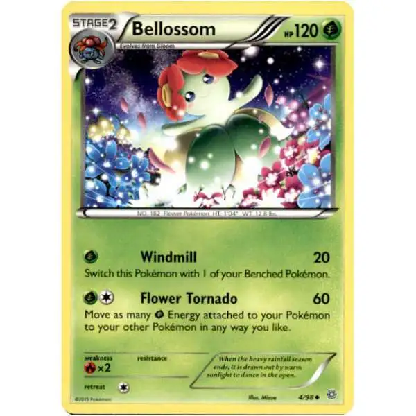 Pokemon Trading Card Game XY Ancient Origins Uncommon Bellossom #4