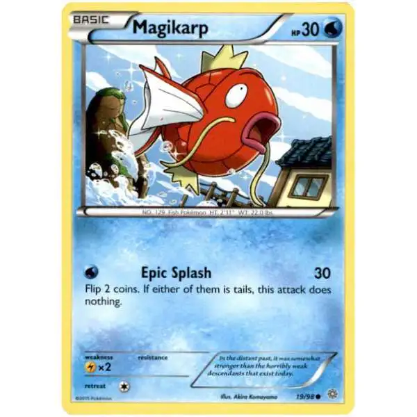Pokemon Trading Card Game XY Ancient Origins Common Magikarp #19