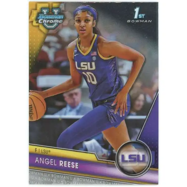 WNBA Chicago Sky 2023-24 Bowman Chrome University 1st Bowman Angel Reese #49