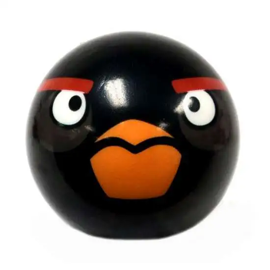 Angry Birds Black Bird 3-Inch Foam Ball