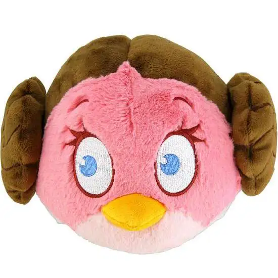 Star Wars Angry Birds Princess Leia Bird 12-Inch Plush