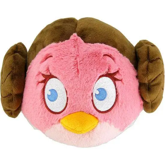 Star Wars Angry Birds Princess Leia Bird 16-Inch Plush