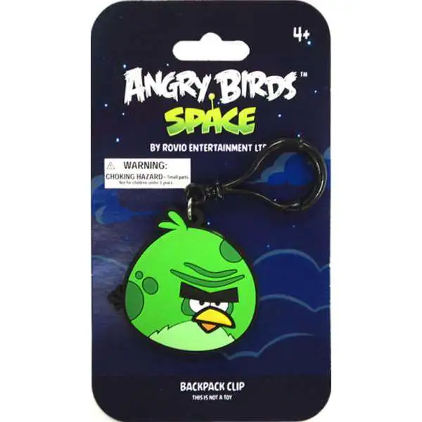 Angry Birds Space Monster Bird PVC Backpack Clip