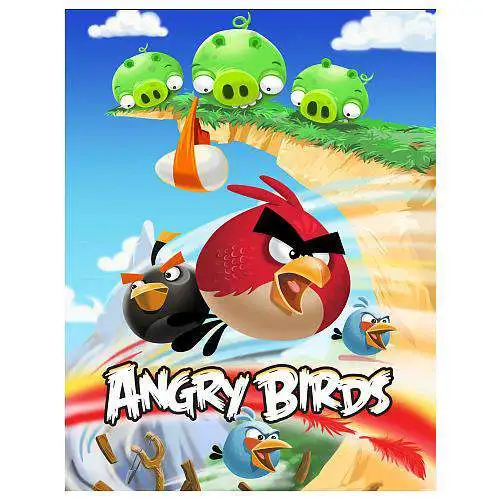 Angry Birds Pigs on Cliff Puzzle #1 [24 pieces]