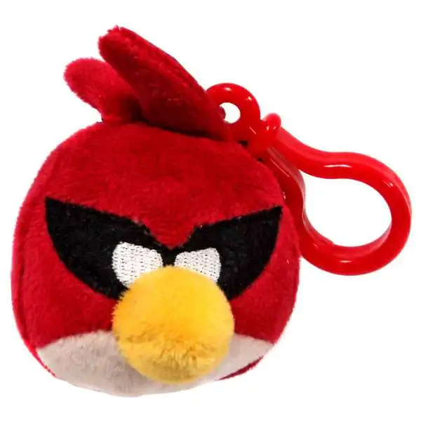 Angry Birds Space Super Red Bird Plush Backpack Clip