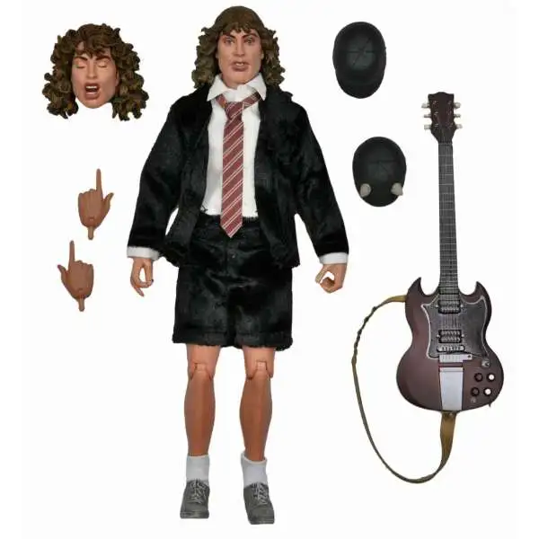 NECA AC/DC Music Icons Angus Young Clothed Action Figure [Highway to Hell]