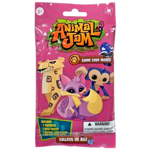 Animal Jam Magnet Card Mystery Pack