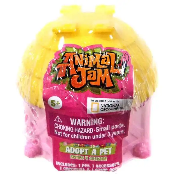 Animal Jam Adopt A Pet Series 4 Cottage Mystery Pack [RANDOM Color]