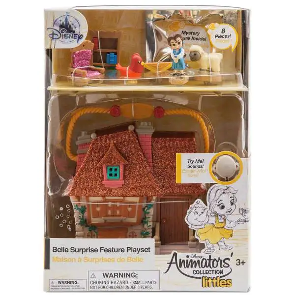 Disney Beauty and the Beast Littles Animators' Collection Belle Surprise Feature Exclusive Micro Playset [2018]
