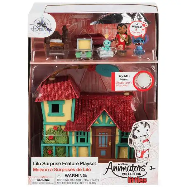 Disney Lilo & Stitch Littles Animators' Collection Lilo Surprise Feature Exclusive Micro Playset [2018]