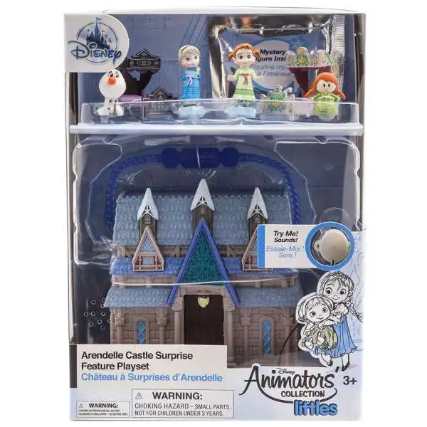 Disney Frozen Littles Animators' Collection Arendelle Castle Surprise Exclusive Micro Playset [2018]
