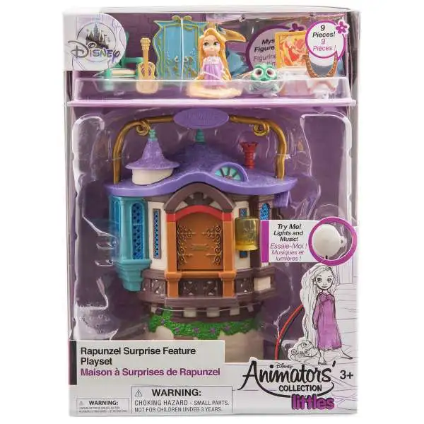 Disney Tangled Littles Animators' Collection Rapunzel Surprise Feature Exclusive Micro Playset [2018]