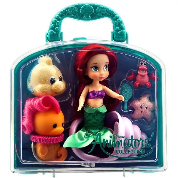Disney The Little Mermaid Animators' Collection Ariel Exclusive 5-Inch Mini Doll Playset [2017]