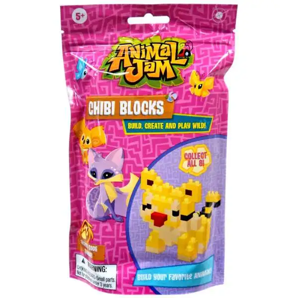 Animal Jam Chibi Blocks Mystery Pack
