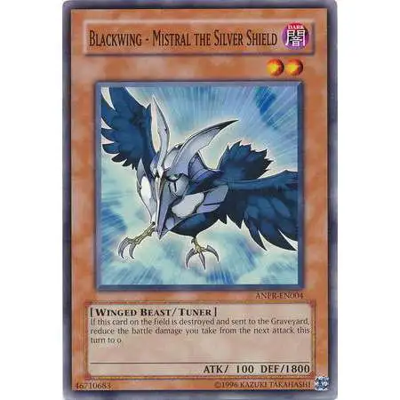 YuGiOh Ancient Prophecy Common Blackwing - Mistral the Silver Shield ANPR-EN004