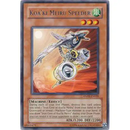 YuGiOh Ancient Prophecy Rare Koa'ki Meiru Speeder ANPR-EN020