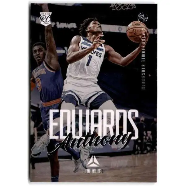 NBA 2020-21 Panini Chronicles Luminance Anthony Edwards #143 [Rookie]