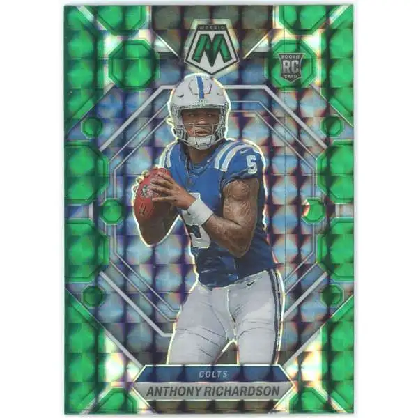 NFL Indianapolis Colts 2023 Panini Mosaic Green Mosaic Anthony Richardson #282 [Rookie]